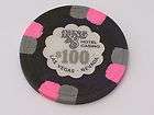   100 KING 8 LAS VEGAS Nevada Casino Poker Gaming Collectible Chip N8659