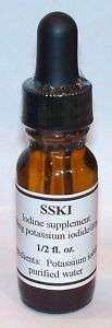 fl. oz. SSKI w/dropper bottle (potassium iodide)  