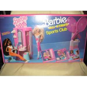  Vintage 1989 Mattel Barbie And The All Stars   Sports Club 