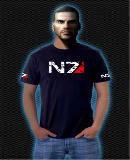 Mass Effect 3 N7 T shirt Black Size S XL NEW  