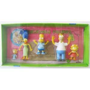  THE SIMPSONS 5 ACTION BENDABLE FIGURES Toys & Games