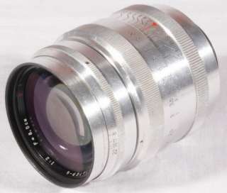 Jupiter 9 lens 85mm f2 M39 thread screw LTM Bessa Fed Zorki Leica 