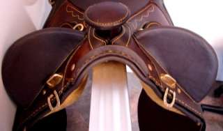   STOCK Western English breed SADDLE HORSE BROWN oiled CLOSEOUT  