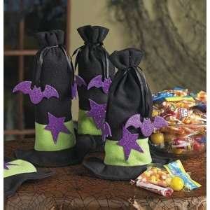 Witch Hat Halloween Treat Bags   Gift Bags, Wrap & Ribbon & Gift Bags 