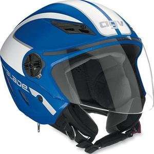  AGV Blade Multi Helmet   X Small/Blue/White Automotive