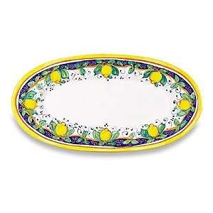  Handmade Alcantara Oval Platter From Italy Kitchen 