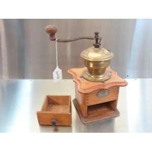   Pe De High Top w Brass Funnel Coffee Grinder