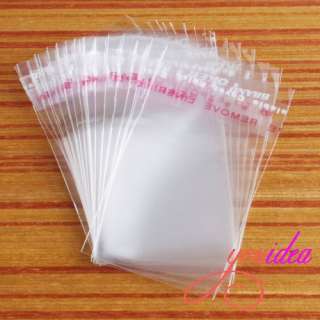100* HOT Various Clear OPP Adhesive Seal Plastic Bags  