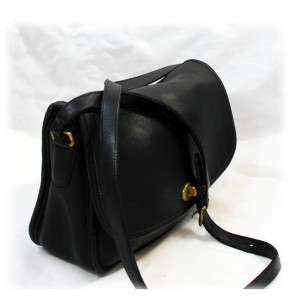   Made Coach City Black Leather Shoulder Crossbody Bag 9790   Free Ship