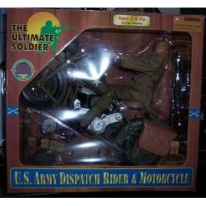  Ultimate Soldier U.S. Army Dispatch Rider & Motorcycle 