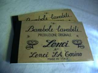 NEW ~ LENCI LAVABILI ~ Antique Doll Catalog / Catalogue BOOK 1932 