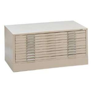  Mayline Group Museum Plan 10 Drawer File Cabinet for 30 x 