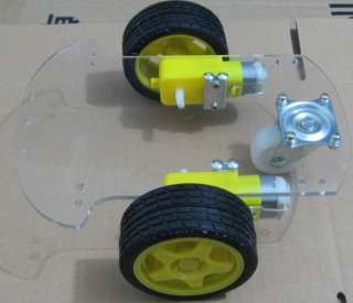 Smart car chassis car body tracking tracing robot car  