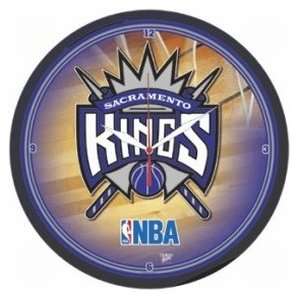  Sacramento Kings Round Clock