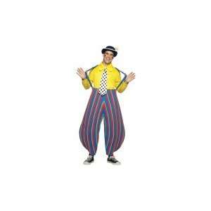  Stripey the Clown Adult Costume Run away with the circus 