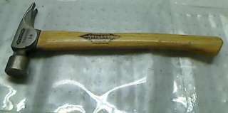   16 Titanium 14 OZ Milled Face Hammer Curved 16 Hickory Handle  