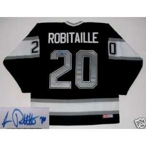 Luc Robitaille Signed Jersey   93 Cup
