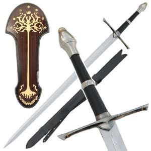  Lord of the Ring Strider Sword with Plaque and Sheath 