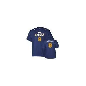  Deron Williams Utah Jazz Youth Small Size 8 Name and 