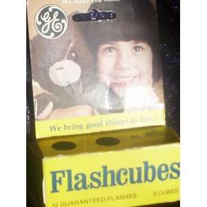    General Electric Flash Cubes for Flash Cube Cameras