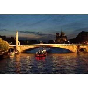  Night Paris View   Peel and Stick Wall Decal by 