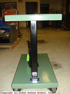 Wesco LT 10 1836 3W490 Hydraulic Lift Table  