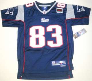 NFL Reebok New England Patriots Wes Welker Youth Stiched/Authentic 