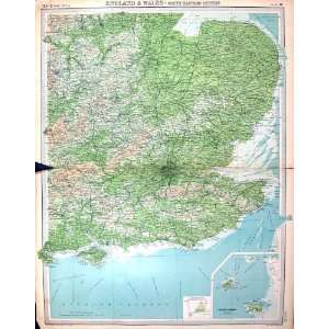   Map England Wales Channel Islands Jersey Guernsey