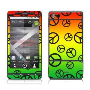  Motorola Droid X Peace Signs Colorful So Cool World Peace 