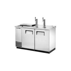  True TDD 2CT S Draft Beer Cooler Club Top Stainless