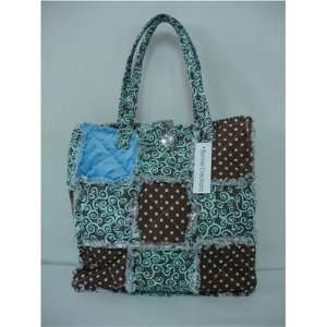   Quilted Patchwork Purse or Tote, Ragbag, All Cotton 