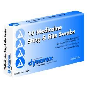  Dynarex Medicaine Insect Bite & Sting Swab, .02 oz, 10 