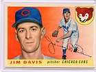 1955 Topps 68 Jim Davis Chicago Cubs PSA 7 NM SET BREAK  