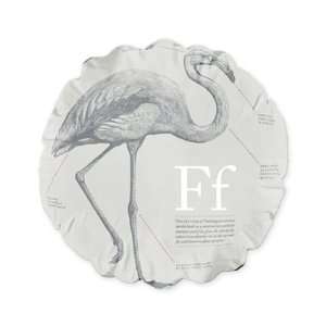  Flamingo   Warm Grey Floor Pillow Pillows