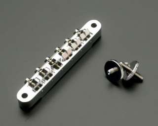Deluxe Rosewood Archtop Bridge Chrome ABR 1 BRASS K25  