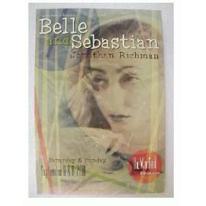    Belle and Sebastian handbill poster The Warfield & 