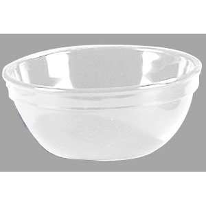  White 48/CS 15 oz. 5 1/4 Polycarbonate Bowl Health 