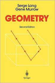 Geometry, (1441930841), Serge Lang, Textbooks   