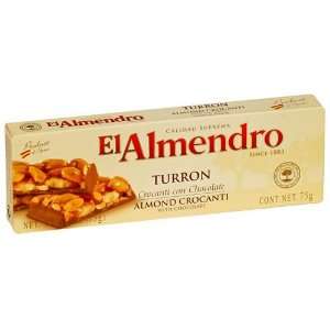 Turron Almond Crocanti with Chocolate  Grocery & Gourmet 
