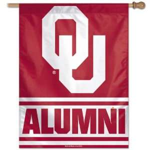  Oklahoma Sooners Alumni Vertical Flag 27x37 Banner 