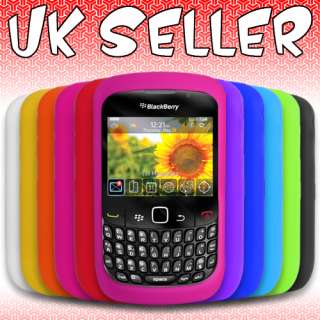 10 x Silicone Skins Fits BlackBerry 8520 / 9300 3G Curve   Assorted 