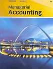 Managerial Accounting by Susan V. Crosson and Belverd E. Needles (2010 