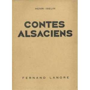 contes alsaciens Iselin Henri  Books