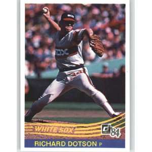  1984 Donruss #180 Rich Dotson   Chicago White Sox 