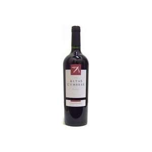  2009 Altas Cumbres Malbec 750ml Grocery & Gourmet Food