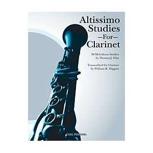  Altissimo Studies for Clarinet Musical Instruments
