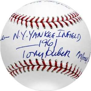  Clete Boyer Autographed Baseball
