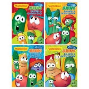 Veggie Tales Jumbo Coloring & Activity Book Case Pack 60