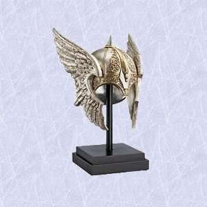 Norse gods helmet statue winged Valkyrie sculpture New (the digital 