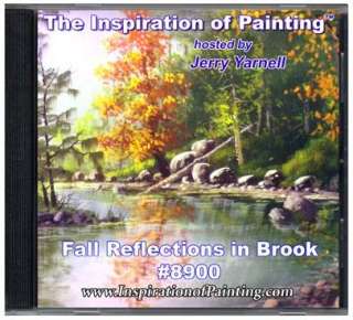 ANY 2 Jerry Yarnell Inspiration of Painting art dvds  